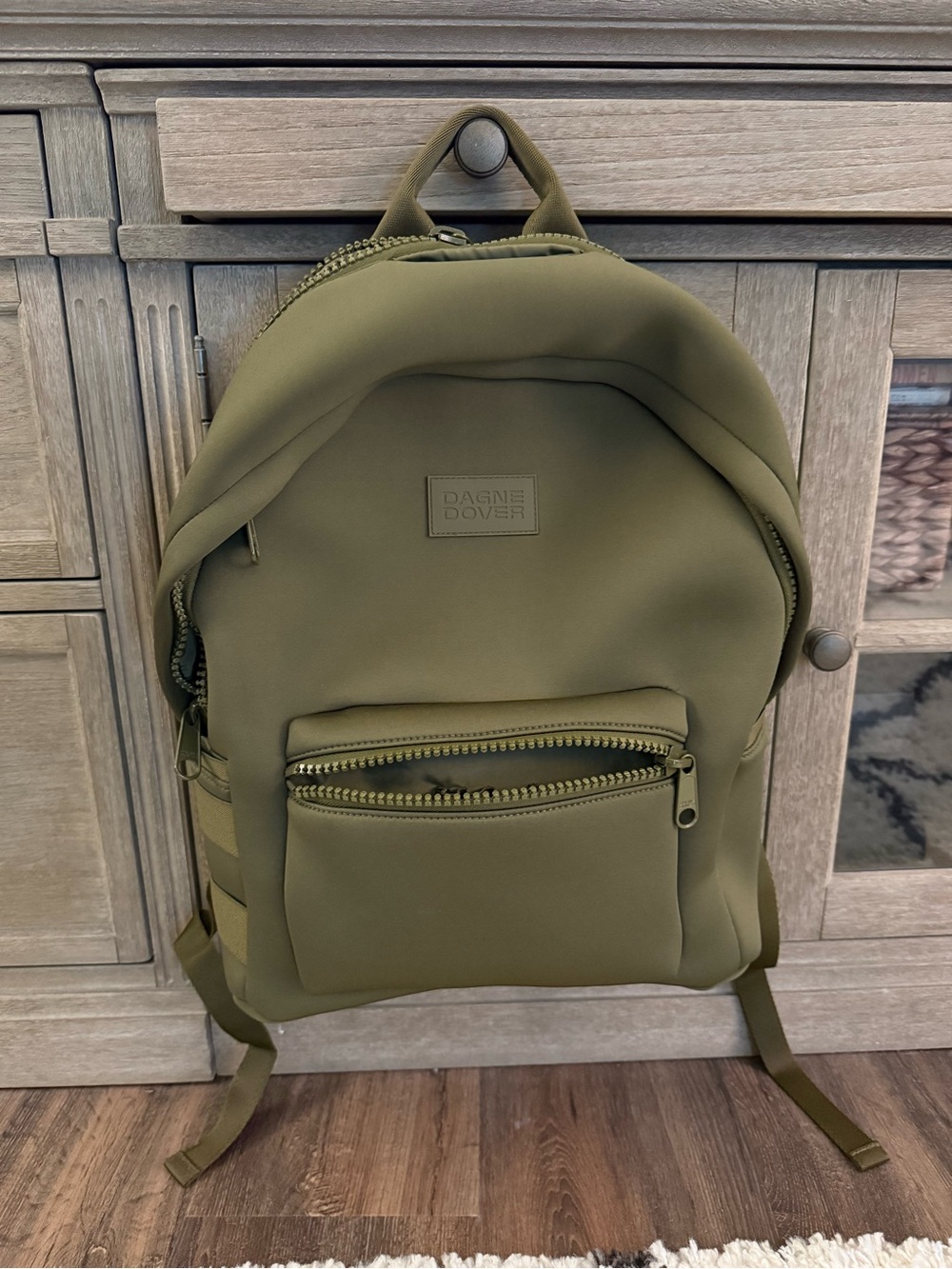 Dagne Dover Moss Green Dakota Backpack Large -NWT